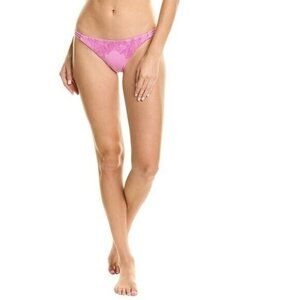 L*SPACE "Claude" bikini classic bottom womens sz Medium BNWOT rosebud